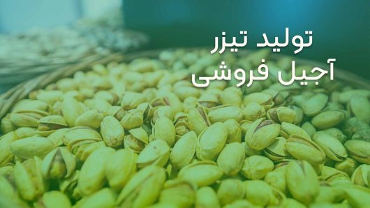 تولید تیزر برای آجیل فروشی